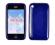 Etui Gumowane Back Case iPhone 3G niebieski