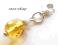 ZAWIESZKA CHARMS SREBRO 925 JABLONEX ZŁOTA MIODOWA