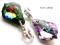 SWAROVSKI CHARMS BAROQUE VITRAIL MEDIUM LIGHT NEW
