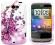 V1 Flora silikon,pokrowiec,etui do HTC Wildfire G8