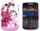 ROZOWA Flora.silikon Blackberry Bold 9700