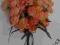 Piękna brzoskwiniowa kamelia,sztuczne kwia