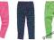 GYMBOREE Getry leginsy w kropki Bright Tulip 4T