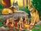 Puzzle 1000 el. Wilcza rodzina