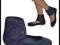 - 50% SALE ZAMSZOWE BALERINY NA RZEP 01-25 blue 40
