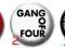 Gang of Four - Przypinka