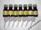 KOMPLET CIECZY PROBIERCZYCH CIECZE PROBIERCZE 7 SZ