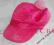 Victoria's Secret różowy kaszkiet czapka pompon