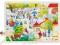 Puzzle WIZYTA W ZOO 96 elem GOKI 30X40cm