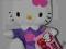 Hello Kitty figurka pluszak fioletowa