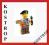 LEGO MINIFIGURKI 8804 - MALARZ