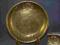 TALERZ Z CIĘŻKIEGO MOSIĄDZU-EKSPONAT DLA KOLEKCJON