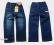 ADAMS DENIM Spodnie / regulowane jeansy NOWE 98