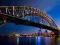 Sydney, Night - fototapeta 175x115 cm