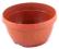 Miska 17x9cm w kolorze terakoty 50szt - twarda