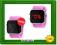 ZEGAREK JELLY RÓŻOWY RED LED - SUPER NOWOŚĆ