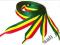 HIT - Sznurowadła sznurówki RASTA Reggae 105 cm