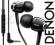 Słuchawki z mikrofonem do iPhone: Denon AH-C560R