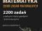 MATEMATYKA ZBIÓR ZADAŃ MATURALNYCH 2200 ZADAŃ T.2