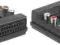 Adaptor EURO-SCART / 3 x Cinch + S-Video CVS926S