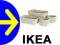 # IKEA LIDAN KOSZ ZESTAW 4 KOSZE POJEMNIKI PUDELKA