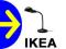 NAJTANIEJ IKEA FORMAT LAMPA BIURKOWA LAMPKA SWIATL