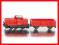 Siku Lokomotywa z wagonem towarowym
