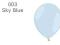 BALONY SKY BLUE ŚLUB WESELE 5 CALI 100 szt BALON