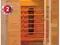 SAUNA INFARED LUKSUSOWA H022L 120x105