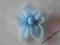 Broszka Kwiat Błękitna 12 cm MACIEJKO