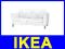 TANIO IKEA KARLSTAD BLEKINGE SOFA BIAŁA TAPCZAN