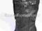 ZARA BLACK STYLOWE KOZAKI Z GETRA SLUPEK NOWE 40