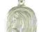 Medalik Srebrny pr. 925, Matka Boża + Dedykacja