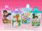 NUBY KUBEK Z USTNIKIEM 300ml PRINCESS -ZESTAW 3szt