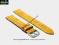 pasek do zegarka 18 mm DILOY P262.18.8 ŻÓŁTY