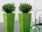 VERONA ZIELEŃ, nowoczesne donice dekoroko