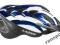 Kask rowerowy LAZER Cyclone blue-white 50-57cm