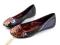 Iron Fist Baleriny Bleeder Black Flats 39 (6 UK)