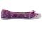 Buty Baleriny New Age WM8221 Fioletowe 40 Cekiny