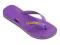 Klapki Japonki Havaianas Brasil Logo Violet 35/36