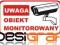 Naklejka znak OBIEKT MONITOROWANY 18cm/10cm+2x5cm