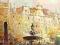 A-art1 Obraz olejny 30x40 Gdańsk Fontanna