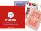 2360/ PIATNIK - POKER Karty do gry PLASTIK 2x55