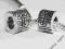Antyczny Metalowy KORALIK MODULOWY charm  nr20