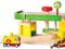 Drewniany warsztat samochodowy z kanałem PLAN TOYS