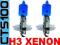 H3 XENON blue 12V 55W zarowka zarowki ksenon 2 szt