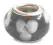 FIORITURA-KORALIK MODUŁOWY SZKŁO BLACK FLOWER 14mm