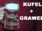 KUFEL Z TWOIM GRAWEREM, KUFLE, 650 ML, GRAWER