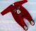 CHRISTMAS BABY ŚPIOCHY WELUR 0-3m/56-62cm L126