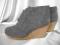 Tubbi Wedges koturny kopytka workers szare grey 40